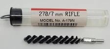 KLEEN-BORE A179N .270 CAL / 7MM RIFLE #8-32 THREAD BORE BRUSH FACTORY SEALED NEW
