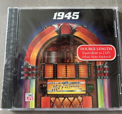 Your Hit Parade: 1945 - Time Life Double Music CD Various Artists- NEW Sealed