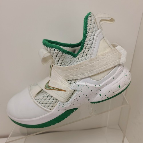 lebron soldier 12 white and green