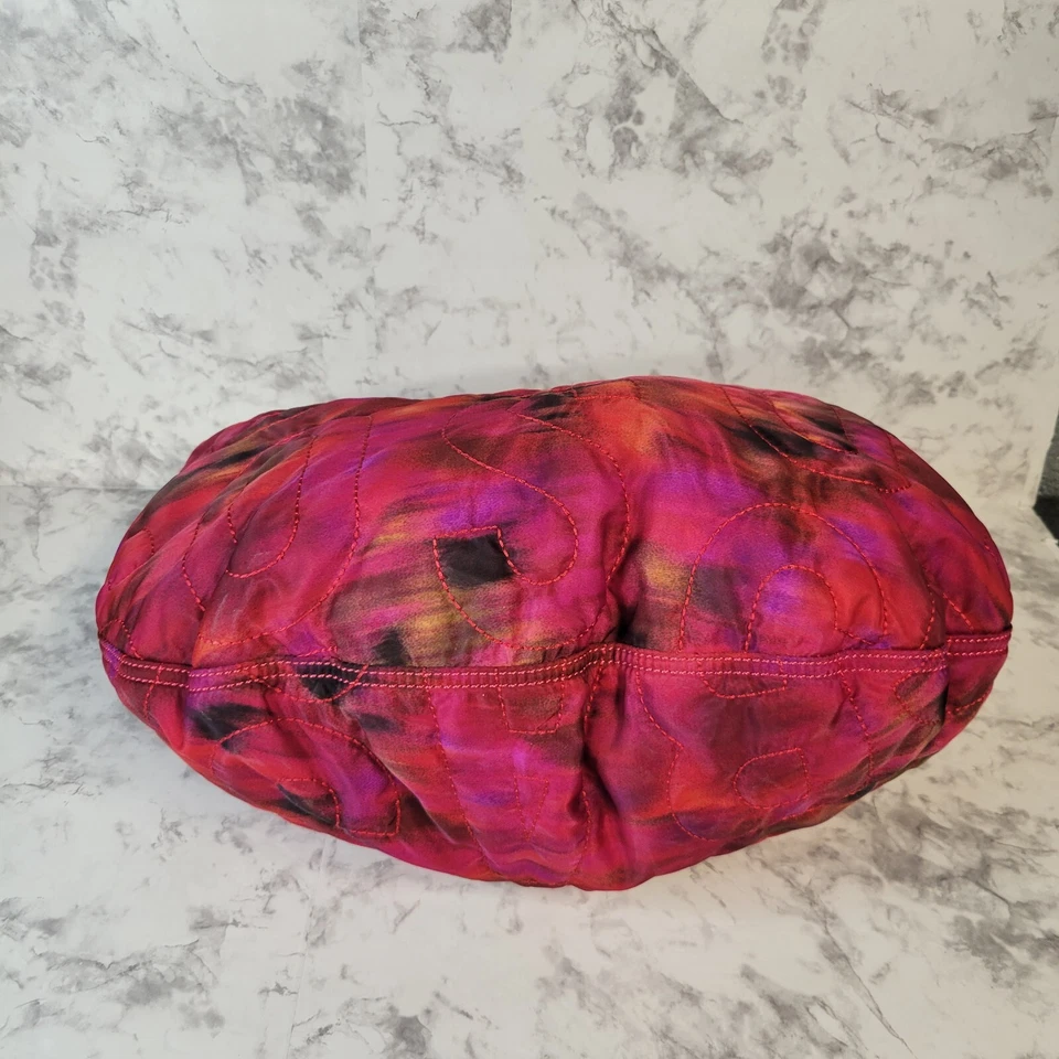 Розовая и красная нейлоновая сумка через плечо Marc By Marc Jacobs модель Eliza - Изображение 4 из 4