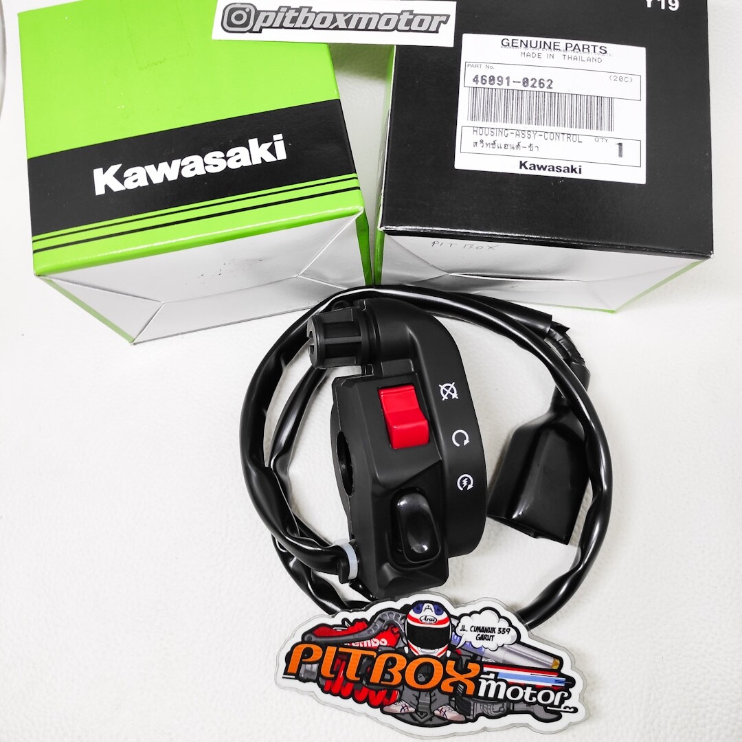 Kawasaki KSR 110 KSR110 Stater Button Throttle Housing Kill Switch