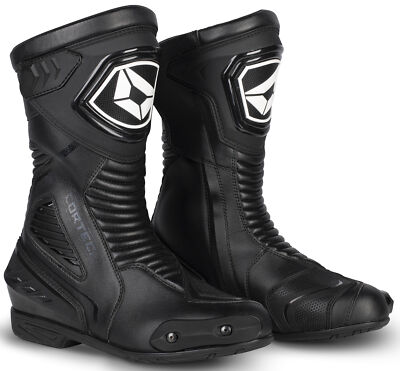 Cortech Womens Apex RR Waterproof Motorcycle Riding Boots Black  6.5