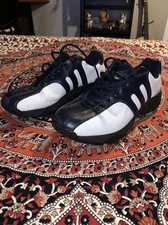 Adidas Saddle Oxford Golf Shoes Adiprene Torsion System Men Size 8 Clean