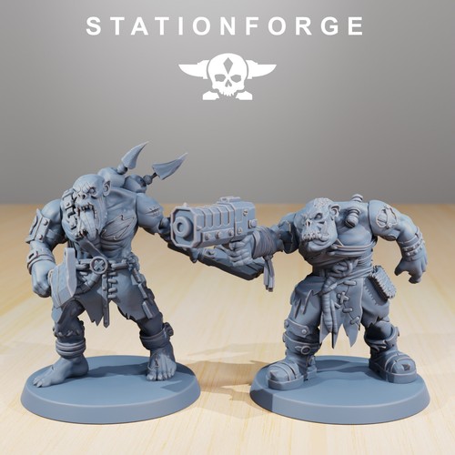 Orc Plagued Infantry Unit, Stationforge - Picture 4 of 7