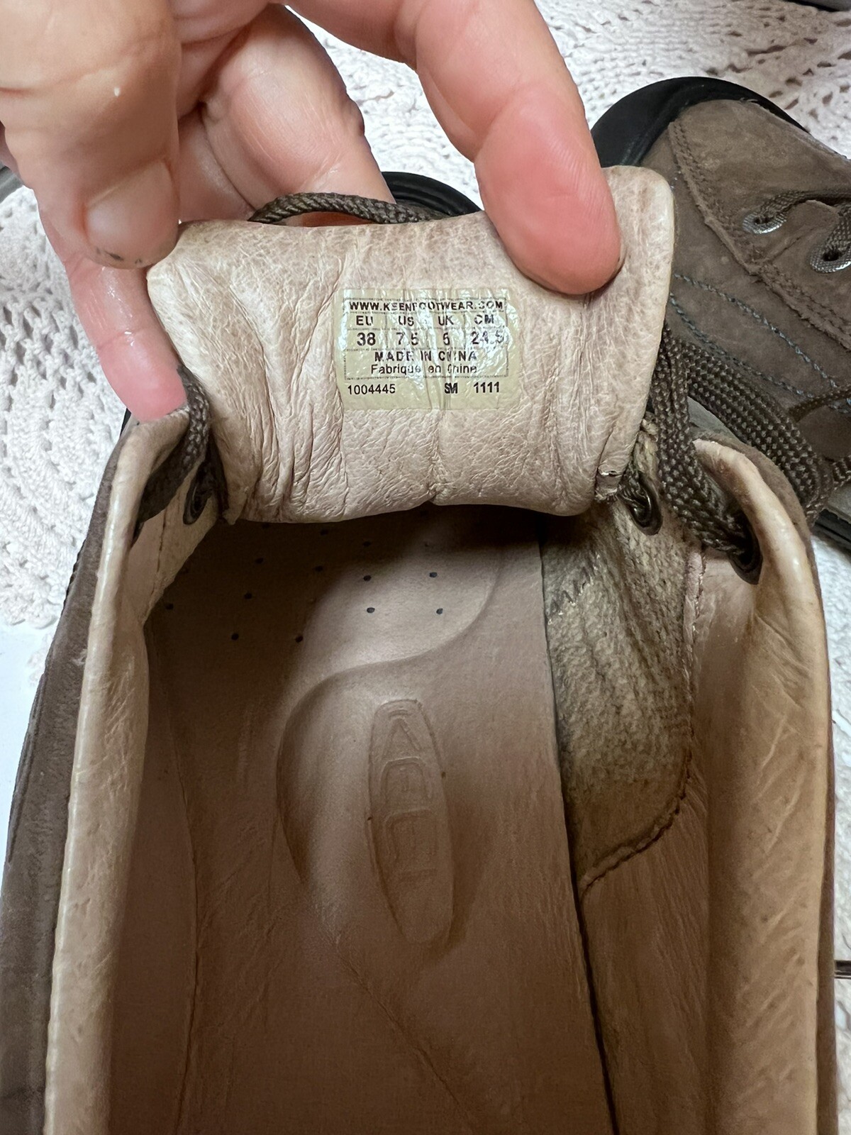 Scarpe Oxford Keen da donna 7 5 M in pelle marrone da passeggio escursionismo EU 38 comode veloci!