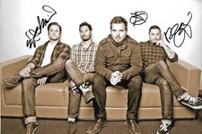 Thrice Band Autogramme signed 20x30 cm Bild