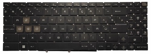 Original Clavier BELGIË MSI Cyborg 15 Air A12V MS-15K1 A13VEK A13VFK A13UCK - Afbeelding 2 van 3