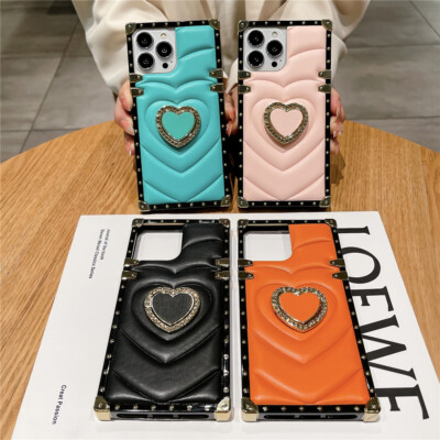 Hot For Huawei P50 Pro Mate 50 Honor 80 SE 70 Pro 60 Luxury Love Leather Case