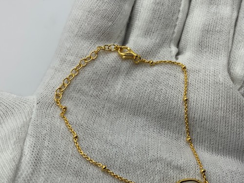 monica vinader Petal Armband 18kGold Vermeil/Mondstein UVP128€ 15cm-19cm verstellbar - Bild 12 von 17