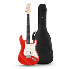 Donner Q1 Electric Guitar Solid Body H-S-S Pickup With Bag Whammy Bar