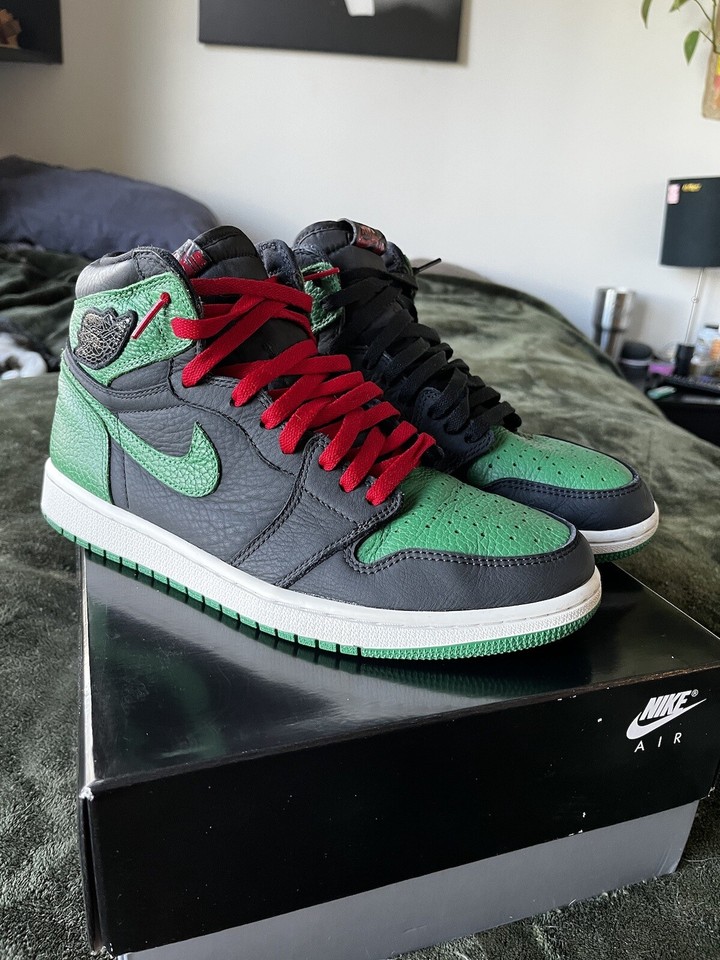 pine green jordan 1 9.5