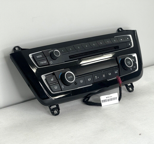 12-20 OEM BMW F30 F33 F36 F22 AC Heater Radio Media Control Panel Ambient Light - Picture 3 of 11