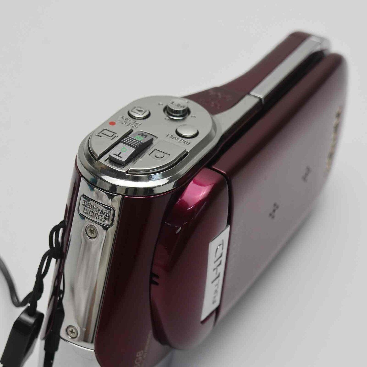 Sanyo Xacti DMX-CG110 Digital Video Camera Wine Red Used Sanyo Xacti DMX-CG110 Digital Video Camera Wine Red Used