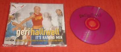 GERI HALLIWELL (SPICE GIRLS) ENHANCED CD1 SINGLE - IT'S RAINING MEN