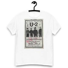 U2 Live at The Bronco Bowl in Dallas TX June 13, 1983 T-Shirt