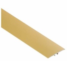 FLAT ALUMINIUM WOOD EFFECT DOOR EDGING BAR TRIM THRESHOLD LAMINATE 35mm x 900mm
