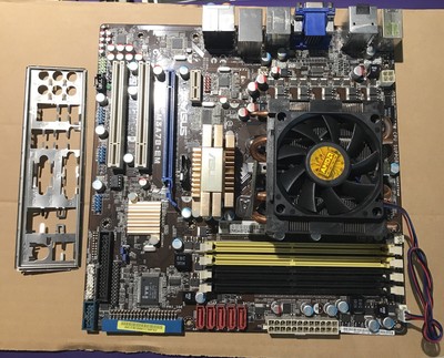 Asus M3A78-EM AM2 Motherboard with AMD Athlon 64 x2 Dual Core 6000+ & Heatsink