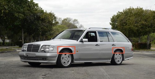 W124 S124 C124 For Mercedes E Class E36 For Amg Japan Fender Flares Wide Arc - Picture 11 of 23