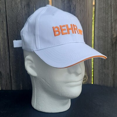 #ad Behr Pro Paint Baseball Hat White Kilz Primer Painter Cap Home Depot $6.99