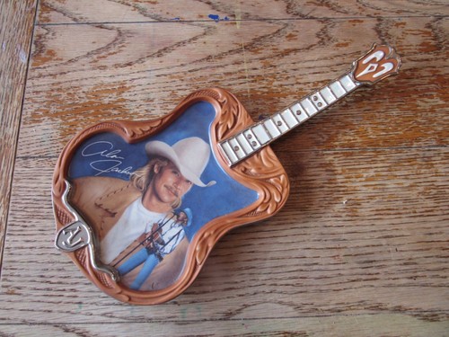 Alan Jackson-Country Legend “Where I Come From” Bradford Exchange Guitar Plate - Picture 3 of 4