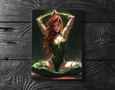 Sexy Poison Ivy Batman DC Comics Villain Poster Print - No Frame