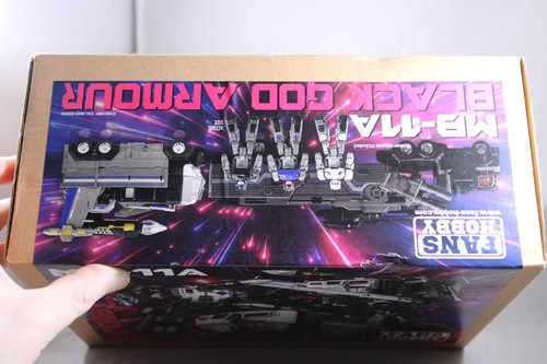 Fans Hobby - MasterBuilder MB-11A Black God Armour - NEW SEALED - Picture 2 of 6