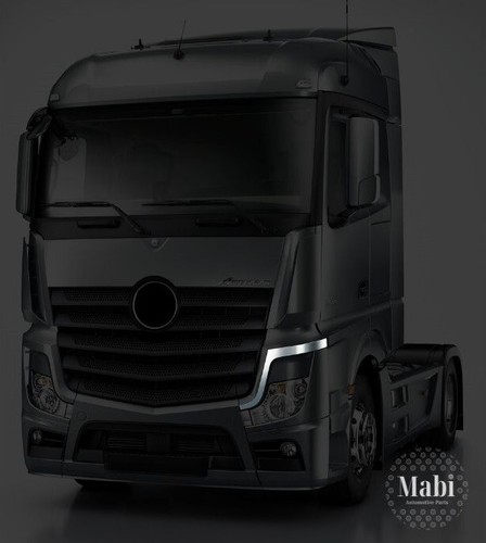 Passend für Mercedes Actros 1842 MP4 Scheinwerfer Draht Chrom EDELSTAHL 2 Teile
