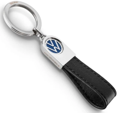 Volkswagen Schlüsselanhänger VW LEATHER Lederschlaufe von TROIKA