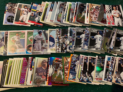 Huge Lot of Alex Verdugo Baseball Cards: 200-Count Box 75% Full!