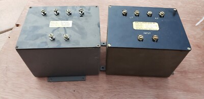 Early Pair Vintage JBL JIM LANSING N1200 Crossovers for 175