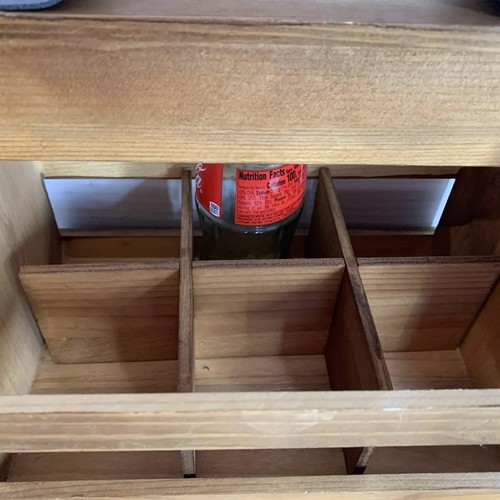 Bottiglie bibirra/birra in legno caddy per confezione da sei con apribicchieri attaccato - Foto 6 di 9