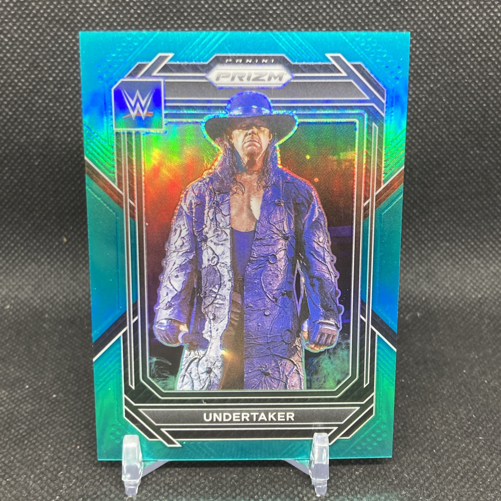 Undertaker 2023 Panini WWE Prizm Teal Prizm #172 #’d /49 SSP