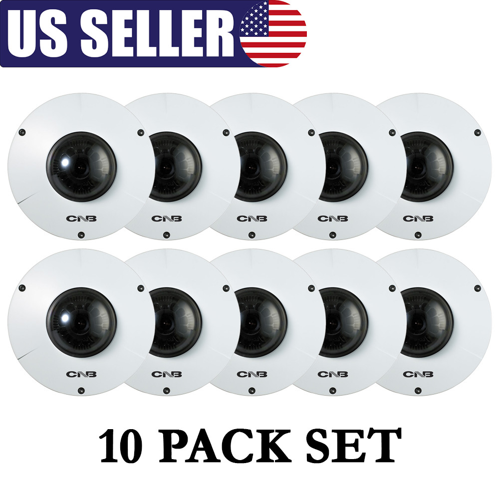 10 Pack HD TVI Security Camera 2MP IR Indoor Dome CCTV BNC HD OVER COAX