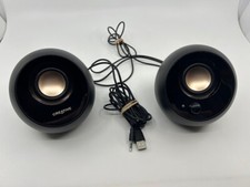 Creative Labs Pebble Modern 2.0 USB Desktop Speakers Model MF1680 Pre-Owned