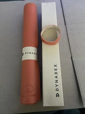 DYNADEX Orange/Cork Non Slip PU Leather Desk Pad Protector Mat 31.5 X 15.7”