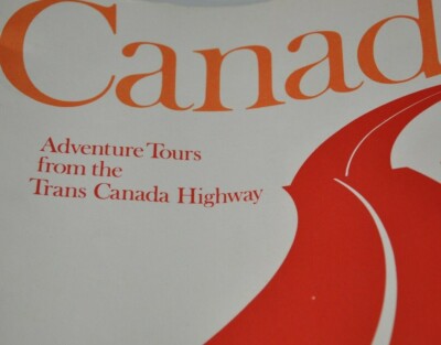1968 Canada Adventure Tours from the Trans Canada Highway Travel Guide Maps 