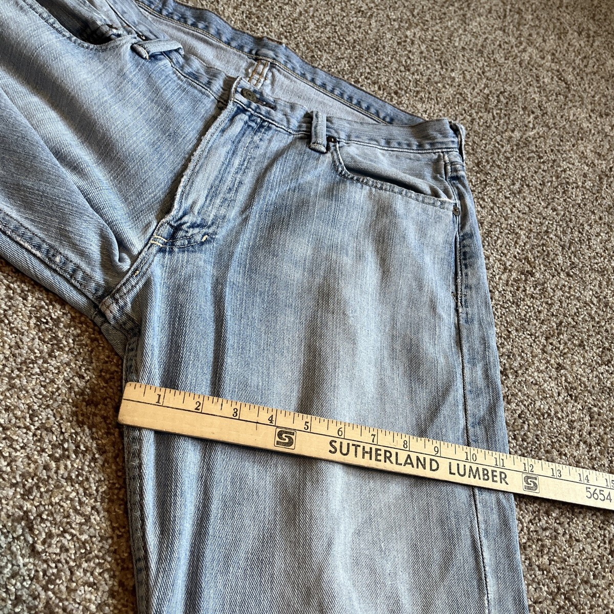 Polo Ralph Lauren 15941 Jeans Mens 34x32 (34 X 30.5) Straight Leg