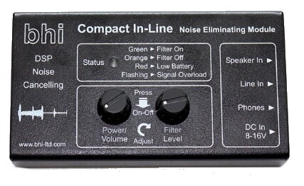 NOISE FILTER - BHI COMPACT IN-LINE DSP NOISE CANCELLING MODULE - Picture 2 of 3