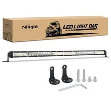 Slim LED Light Bar 21 Inch 52LED Single Row Spot White - 52LED Single Row
