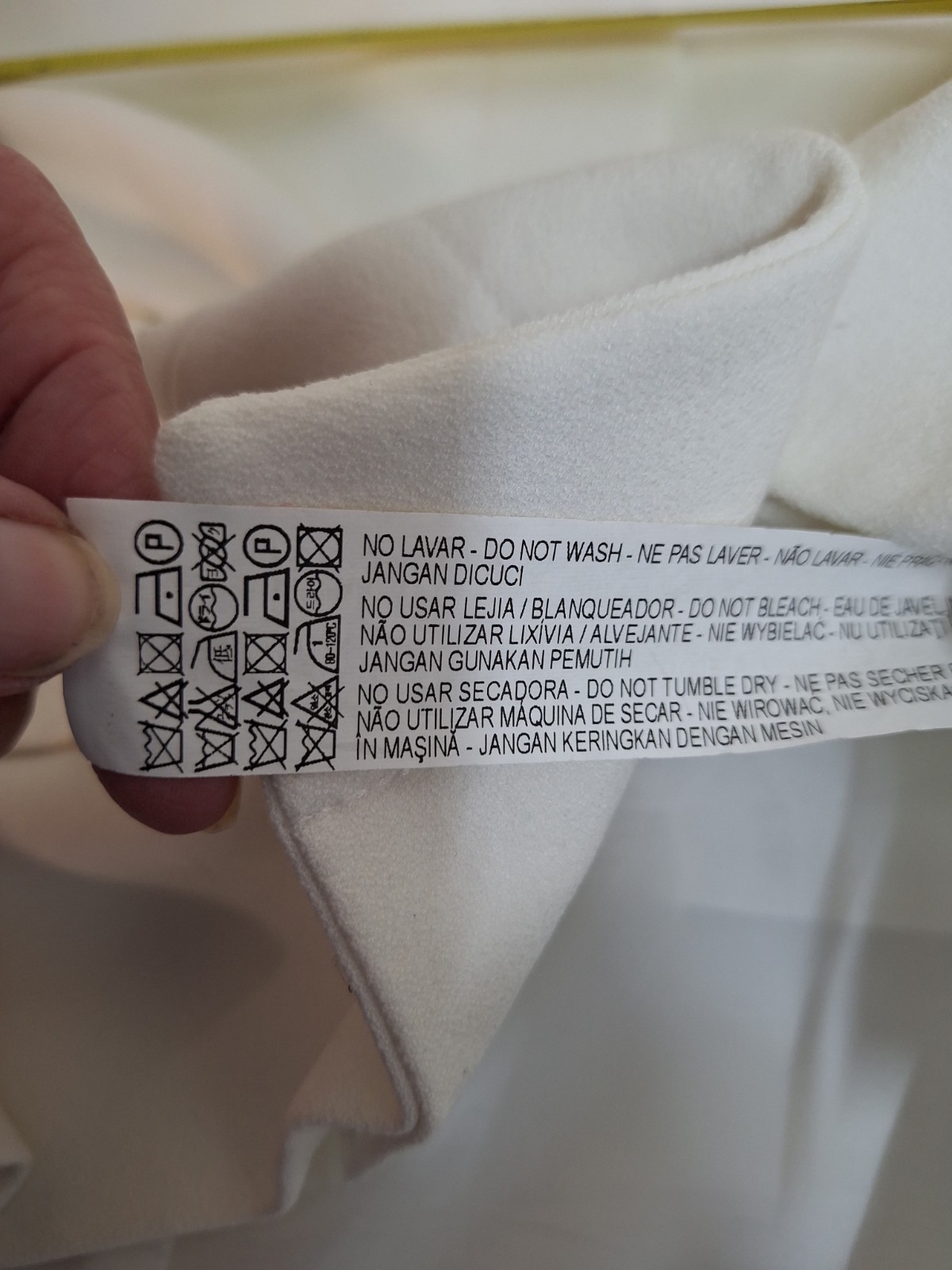 White Jacket Medium Zara Basic Collection. Stud F… - image 5