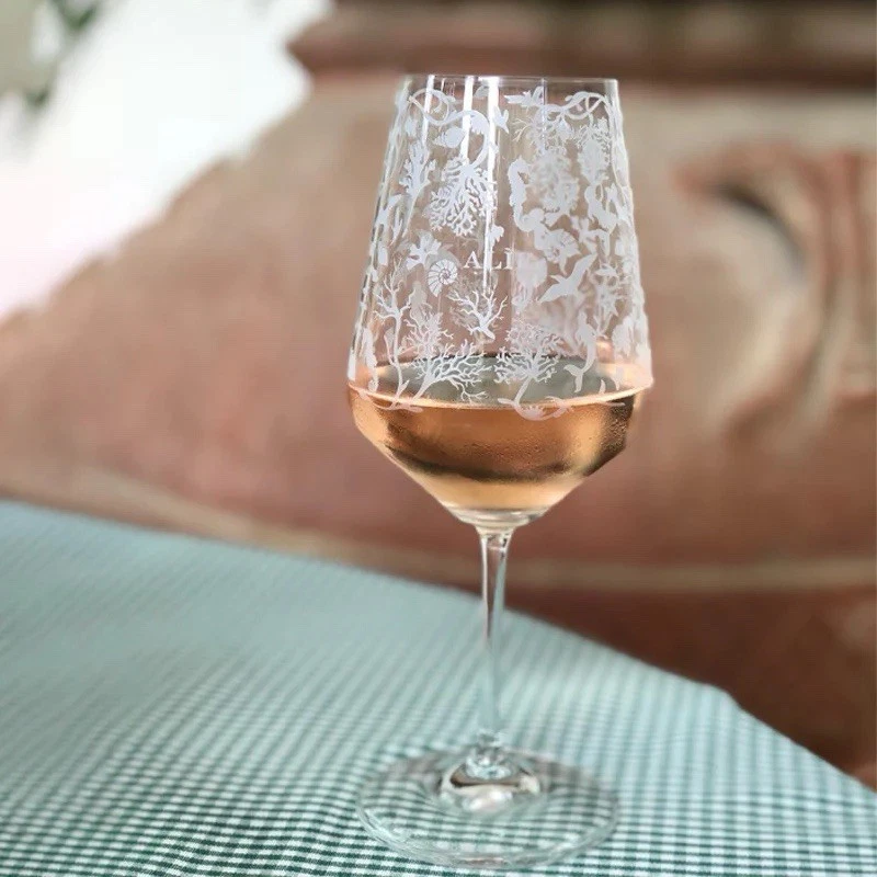 Set 6 Calici Vino Alie Rose’ - 55cl - Immagine 2 di 3