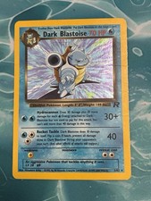 Pokémon TCG Dark Blastoise Holo Card 3/82 - Heavy Play