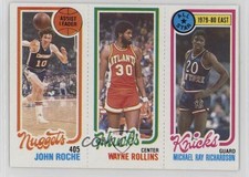 1980-81 Topps Tree Rollins Micheal Ray Richardson John Roche Wayne Michael 12g7