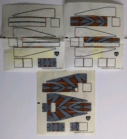 LEGO Star Wars Partial Sticker Sheet Lot (24 Sheets) 2005&ndash;2015 | Sets 6208&ndash;9498