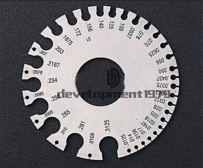 Wire Gauge AWG American   0-36# Ga   Tool Gauging Wire Size #qm