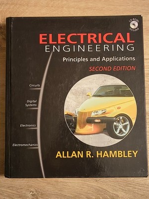 Electrical Engineering 2nd Ed Allan R. Hambley Cheap EE Textbook VG