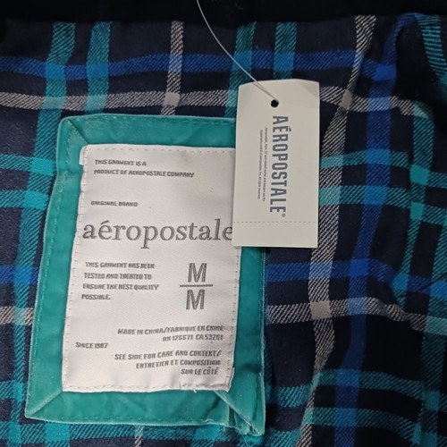 Aeropostale RN#126671 Damenmantel blau Wollmischung Größe Medium - Bild 4 von 24