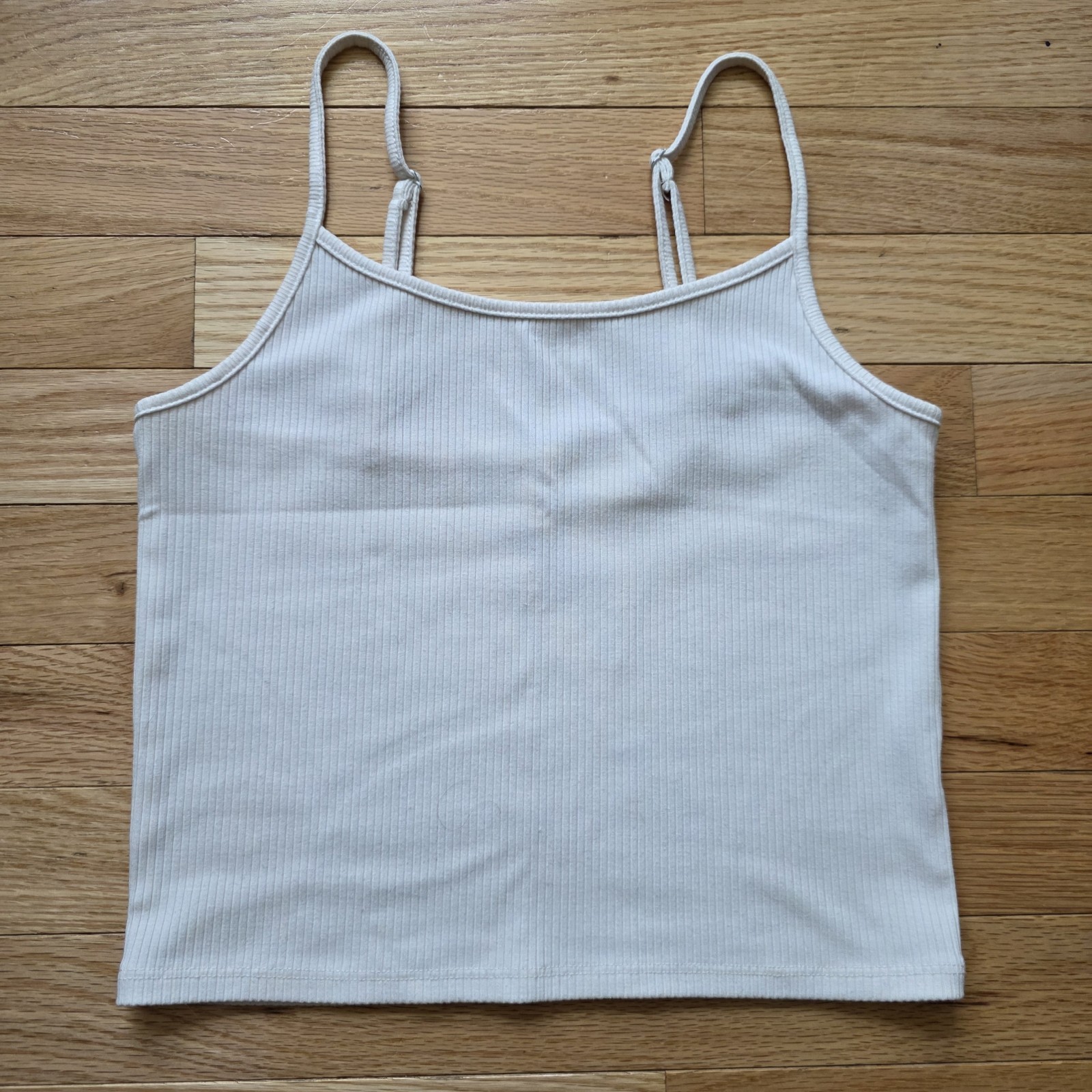 American Eagle Basic Cami Tank Top Ribbed Black W… - image 10