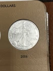 2006 $1 American Silver Eagle 1 Troy Oz Bullion US MINT IN PLASTIC CAPSULE