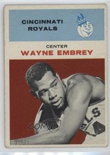 1961-62 Fleer Wayne Embry #12 HOF 0u9o
